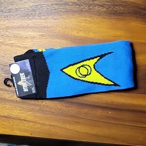 NWT Blue Star Trek Crew Socks